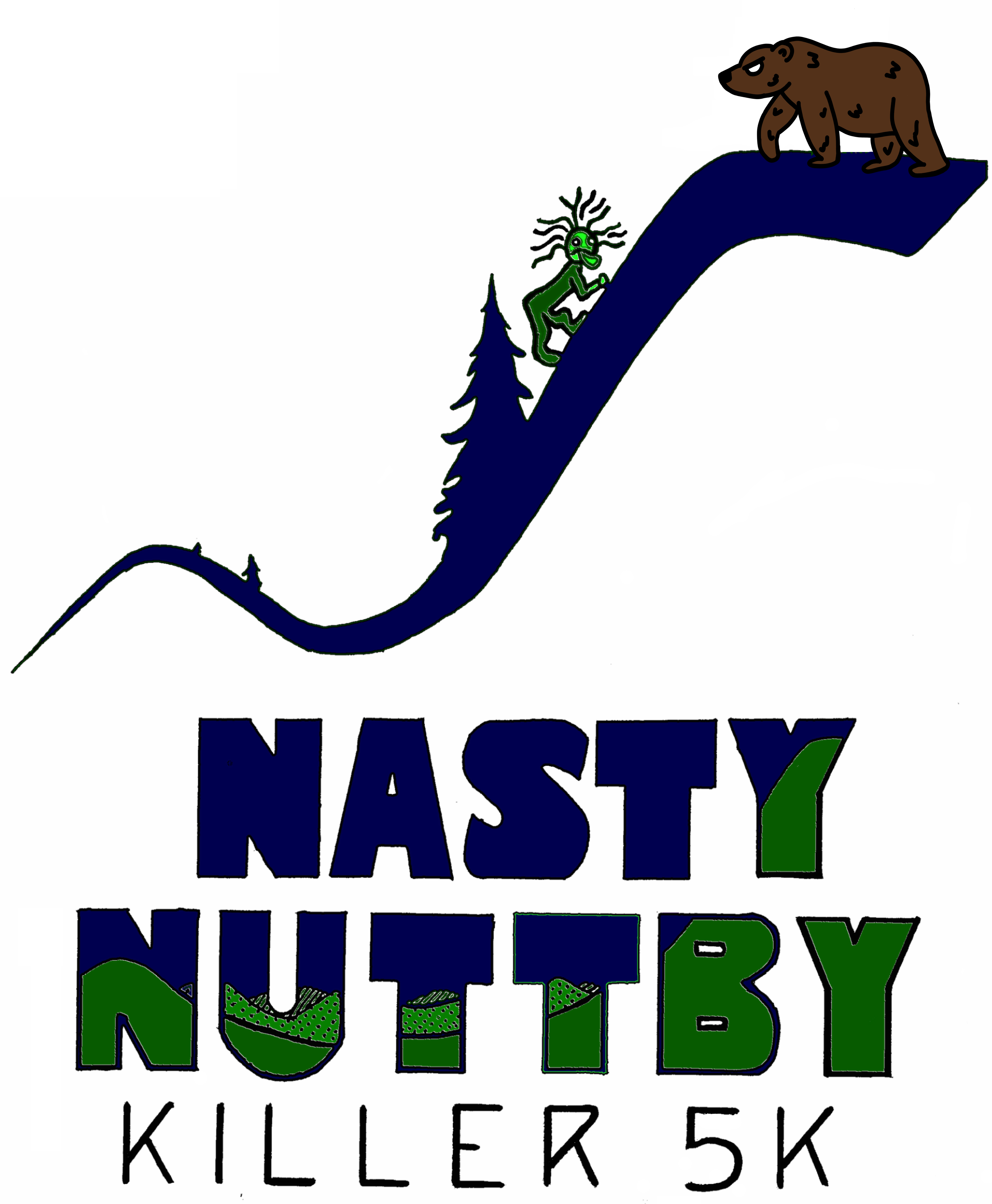 2024 Nasty Nuttby Killer 5k Logo