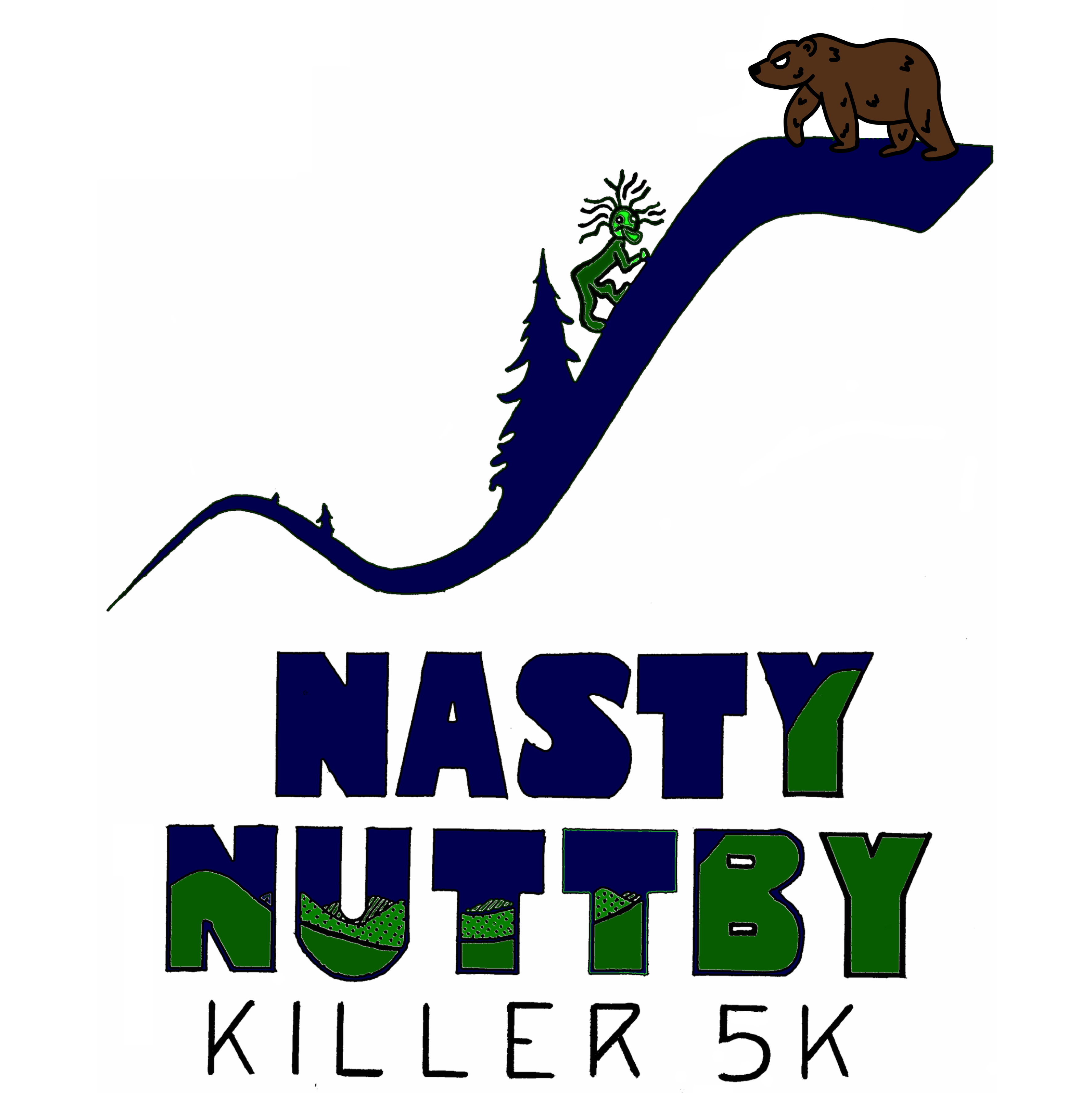 2024 Nasty Nuttby Killer 5k Logo