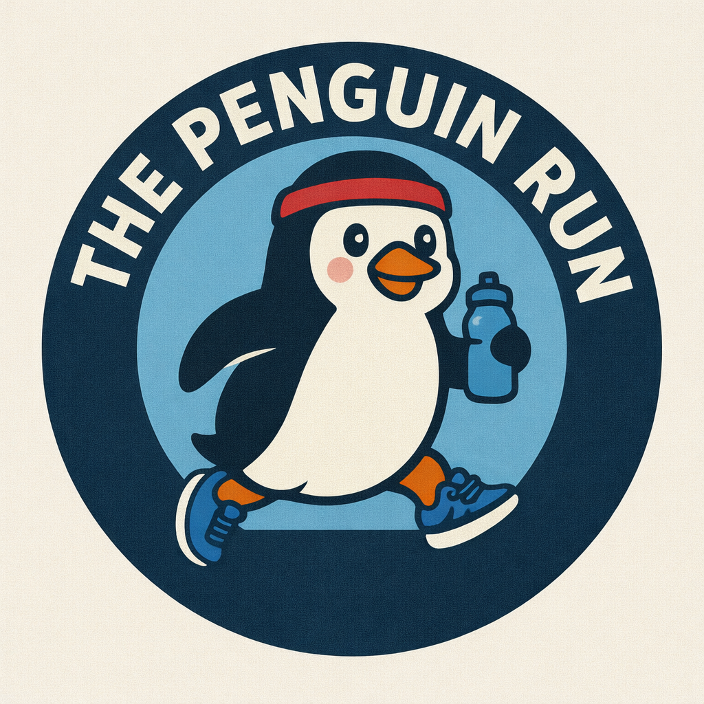 The Penguin Run 5k Logo